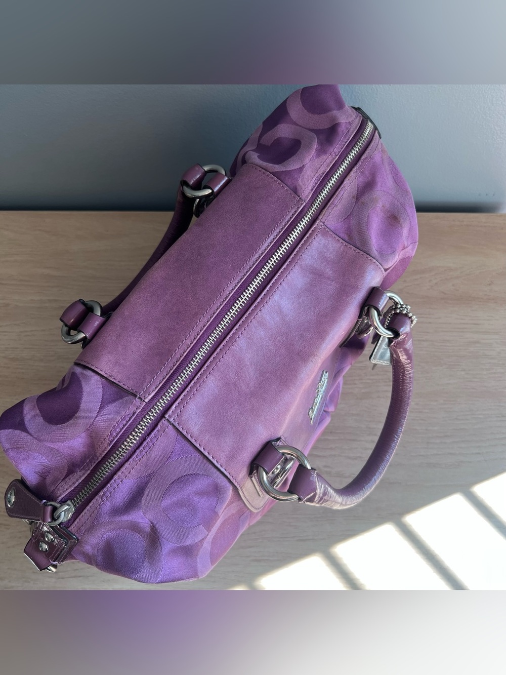 Coach Madison Sabrina Satchel - Picture 6 of 8